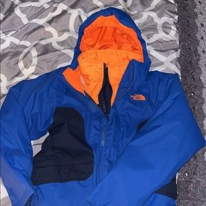 North face 3 in 1 coat